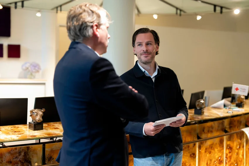 Thomas van de Kooij en Vincent Wijnbergen