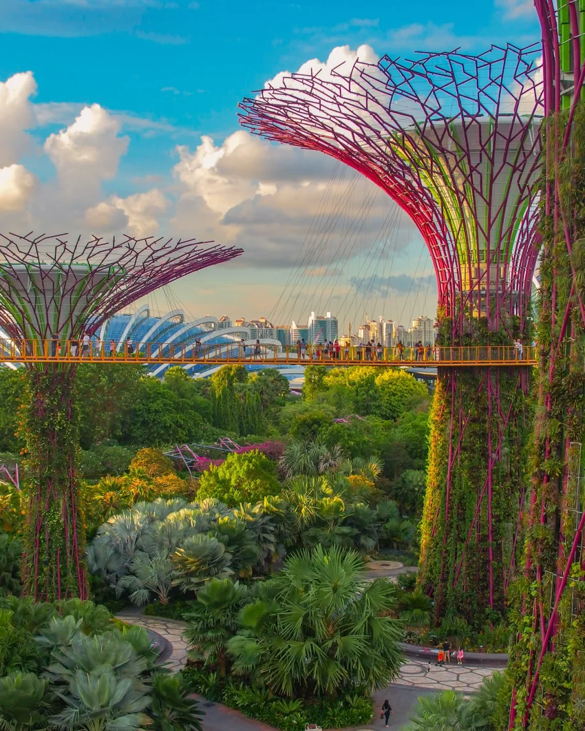 Gardens by the Bay in Singapore